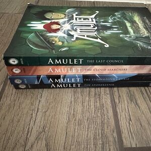 Amulet Graphic Novel Set - books 1-4